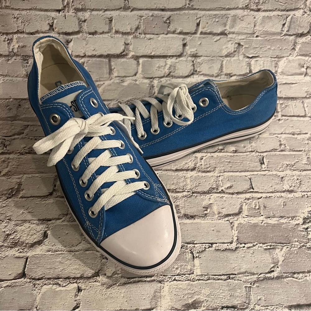 Converse All Star Low Top Blue Unisex Shoes Sneakers